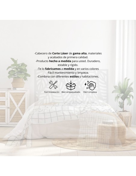 Cabecero de forja amazonica