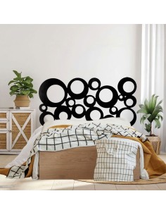 Cabecero de forja Marina en color blanco para cama de 150 cm