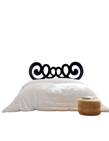 Detalle del cabecero Portugués fabricado en España con acero de alta calidad