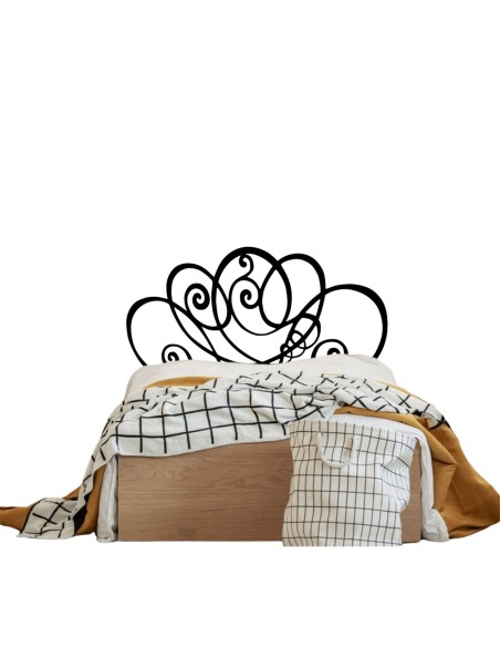 Cabecero de forja Úrsula, diseño moderno y artesanal disponible en varios colores