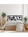 Cabecero de forja Atria en color negro para cama de 150 cm