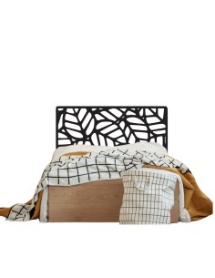 Cabecero de forja Kora en color negro para cama de 150 cm 2