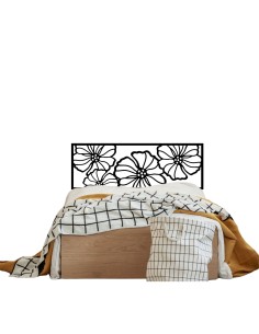 Cabecero de forja Vetra en color negro para cama de 150 cm 2